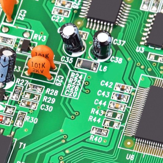 Mixed technology PCB